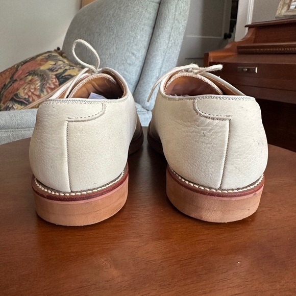 Men’s Brook Brothers bucks, size 10 D, great condition, used, off white color - Picture 3 of 6